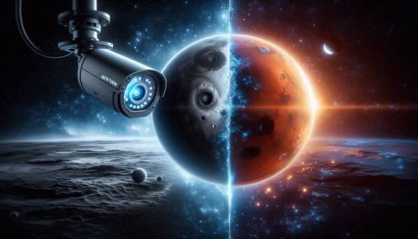 عملکرد نور IR در دید در شب دوربین مداربسته